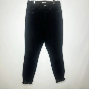 Good American Good Curve Crop Denim Size 10/30